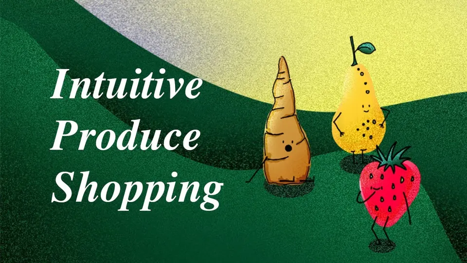 Vorschaubild des Videos: Gemüse und Früchte mit dem Titel «Intuitive Produce Shopping»